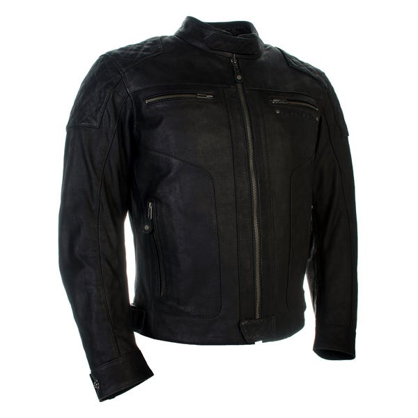 Richa Detroit Leather Jacket - Black
