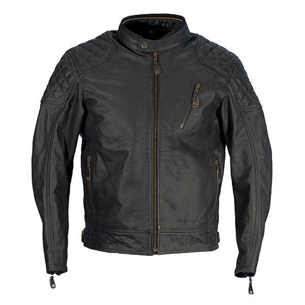 Richa Donington Leather Jacket - Black