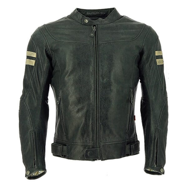 Richa Hawker Leather Jacket - Grey