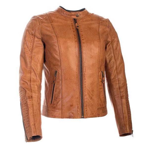 Richa Lausanne Leather Ladies Jacket - Cognac