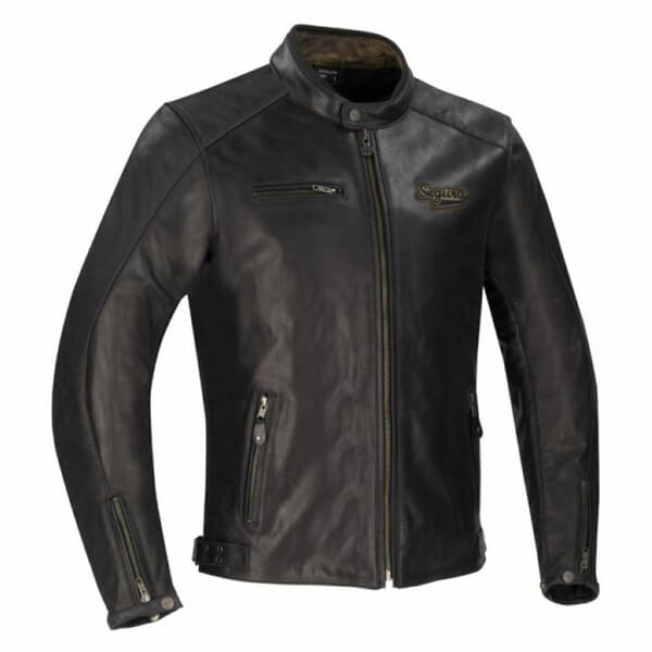 Segura Chester CE Leather Mens Jacket - Black