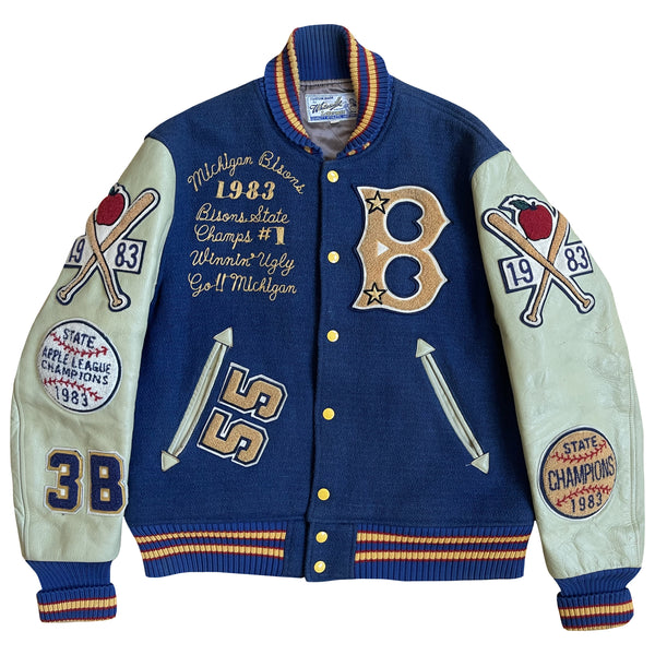 Whitesville 'Winning Ugly' Varsity Jacket - L