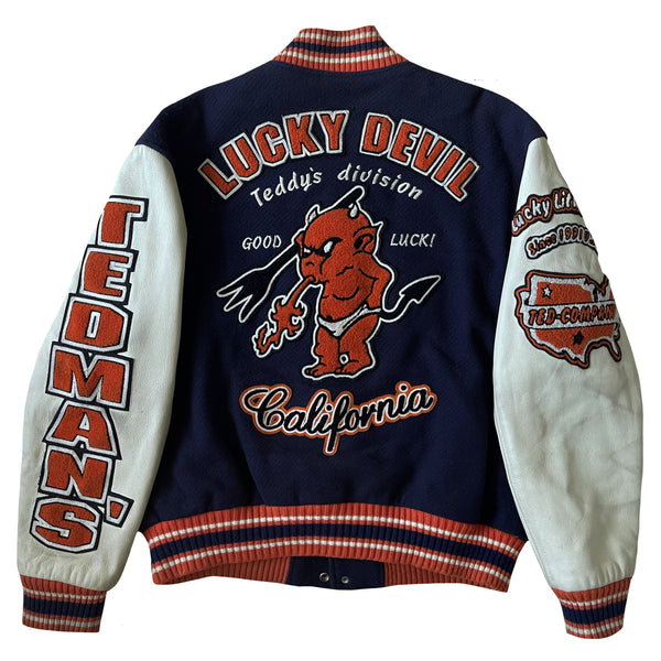 Tedman's 'Lucky Devil' Varsity Jacket - L