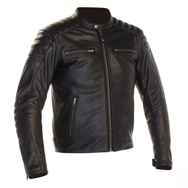 Richa Daytona 2 Leather Mens Jacket - Black