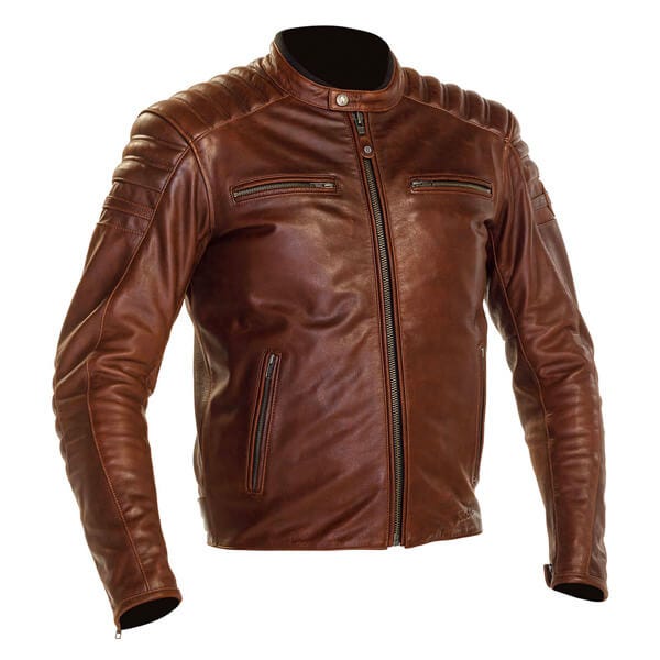 Richa Daytona 2 Leather Mens Jacket - Brown