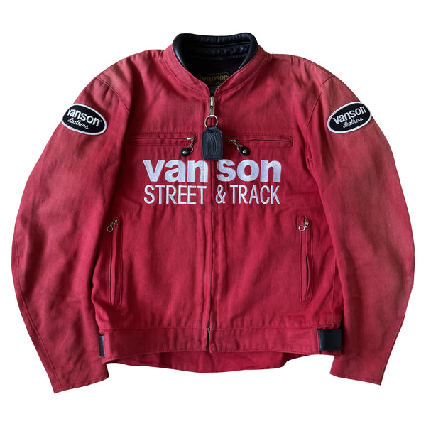 Vanson Leathers Cotton Racing Jacket - M