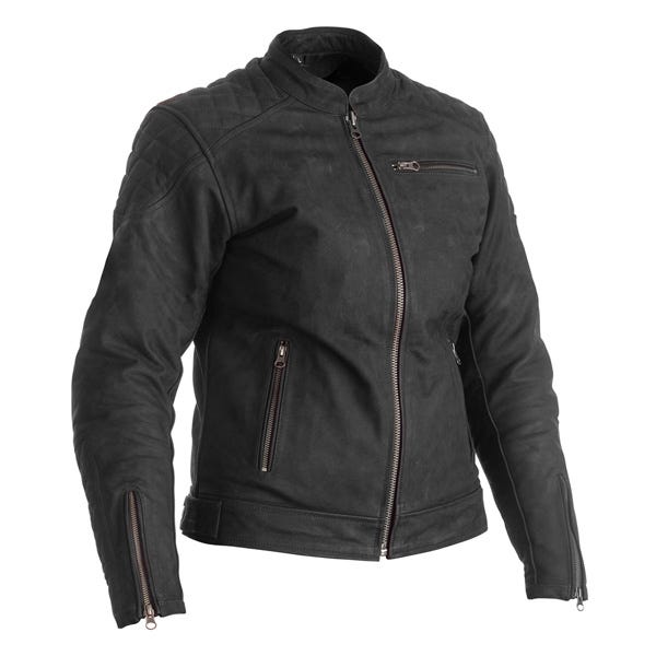 RST Ripley CE Leather Ladies Jacket - Black