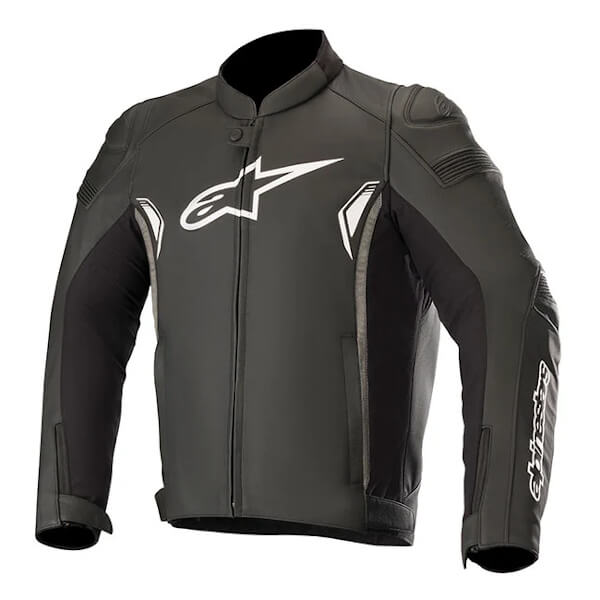 Alpinestars SP-1 V2 Leather Jacket - Black/Dark Grey