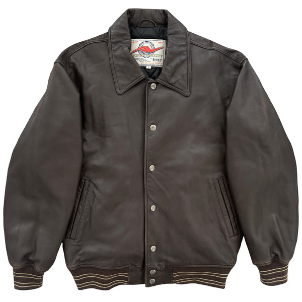 Avirex Leather Varsity Jacket || Pure Leather Jacket