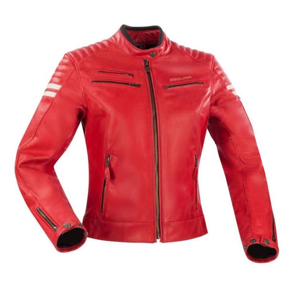 Segura Funky Ladies Leather Jacket - Red