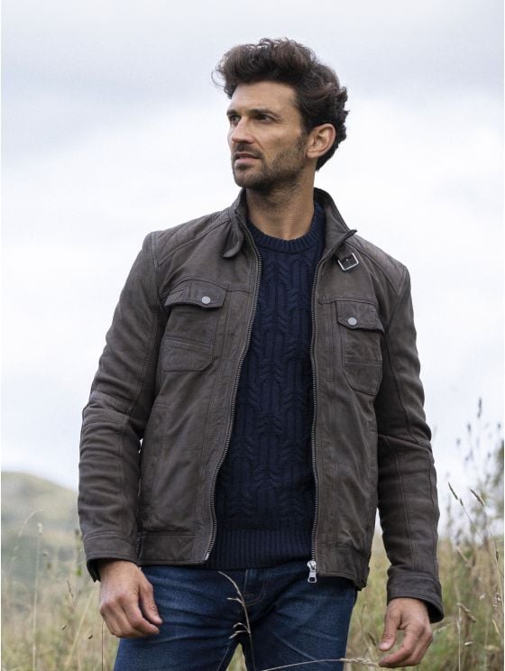 Wansfell Leather Biker Jacket