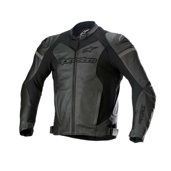 Alpinestars GP Force Leather Jacket - Black/Black