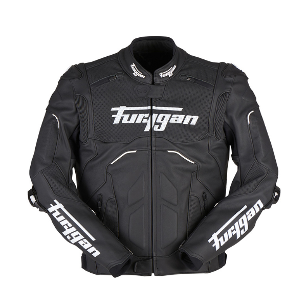 Furygan Raptor Evo 2 Leather Jacket - Black/White