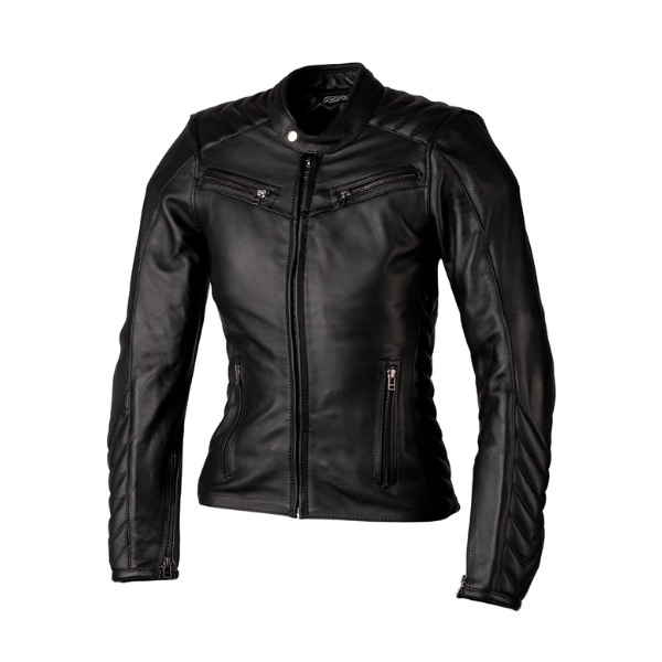 RST Roadster 3 CE Leather Ladies Jacket - Black