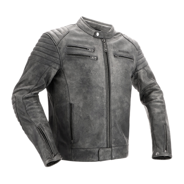 Richa Charleston Leather Jacket - Titanium
