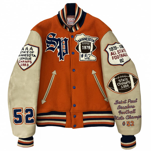 Style Eyes Varsity Jacket - M