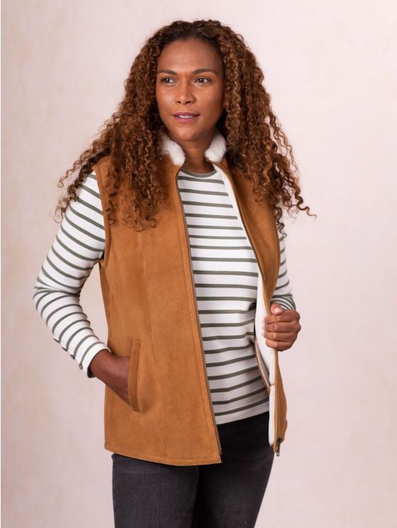 Grange Sheepskin Gilet