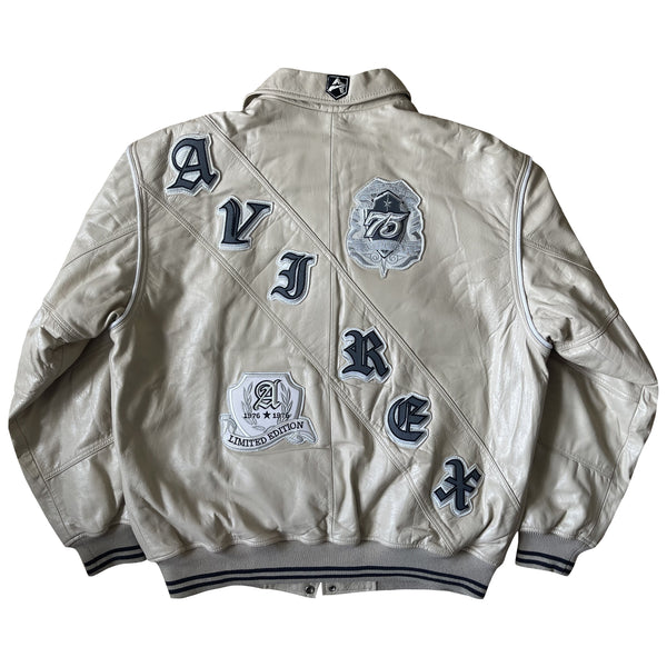 Avirex Leather Varsity Jacket