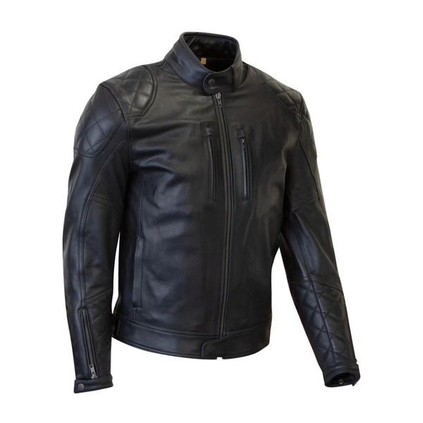 Merlin Cambrian Leather Jacket - Black