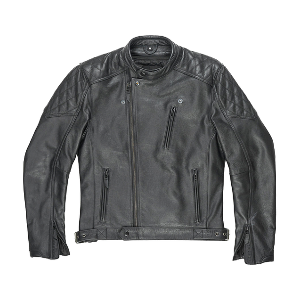 Pando Moto Twin Leather Jacket - Black