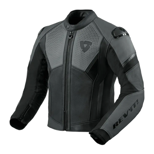 REV'IT! Matador Leather Jacket - Black/Anthracite