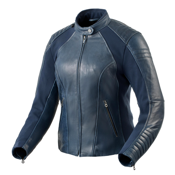 REV'IT! Coral Ladies Leather Jacket - Blue