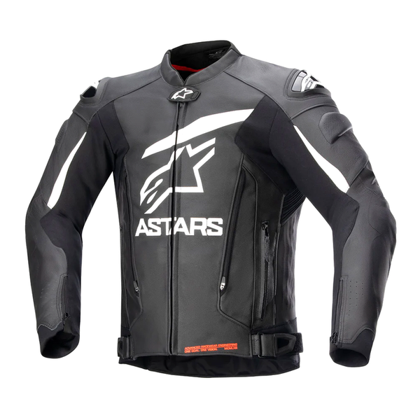 Alpinestars GP Plus V4 Leather Jacket - Black/White