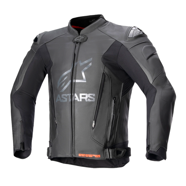 Alpinestars GP Plus V4 Leather Jacket - Black/Black