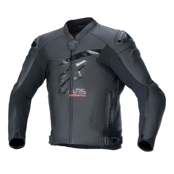 Alpinestars GP Plus R V4 Airflow Leather Jacket - Black/Black