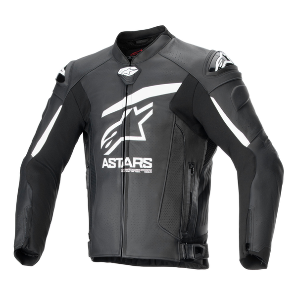 Alpinestars GP Plus R V4 Airflow Leather Jacket - Black/White