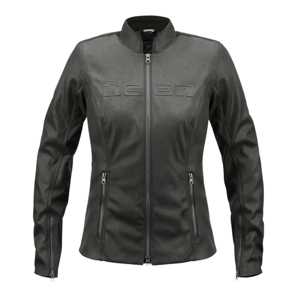 Icon Tuscadero 2 CE Ladies Jacket - Black