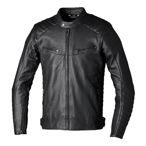 RST Roadster Air CE Mens Leather Jacket - Black