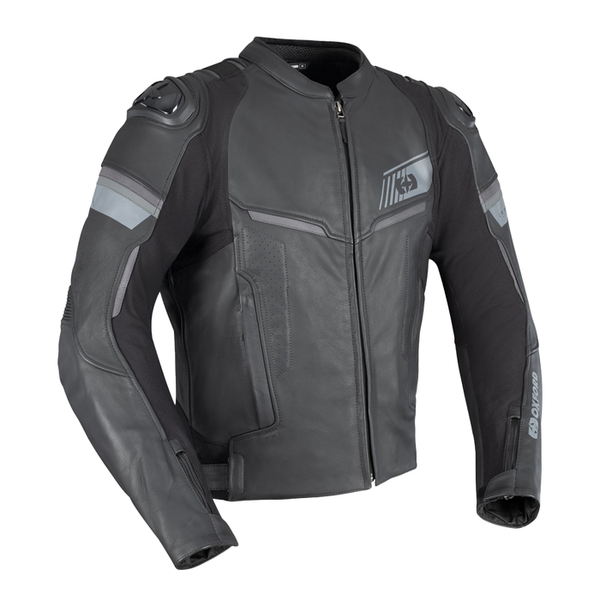 Oxford Cypher 1.0 Leather Jacket - Stealth Black