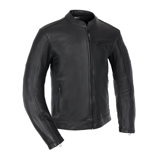 Oxford Henlow Leather Jacket - Black