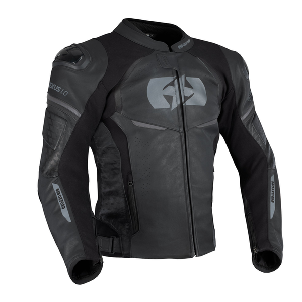 Oxford Nexus 1.0 Leather Jacket - Stealth Black