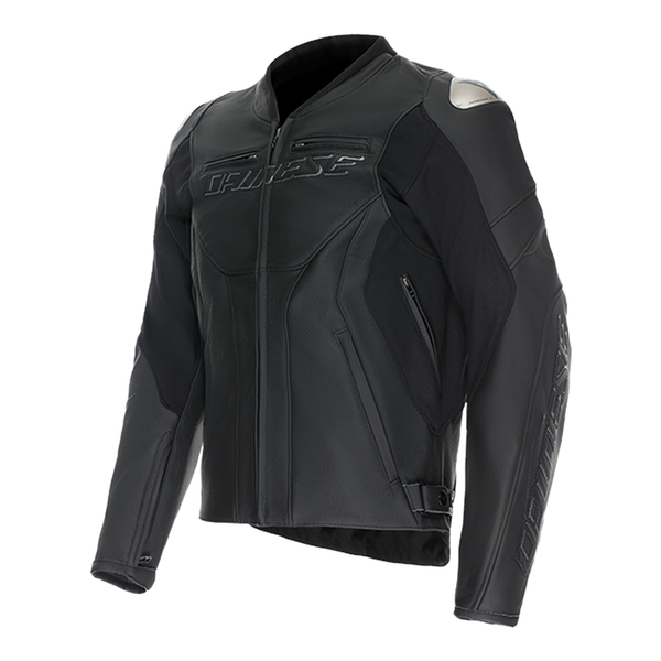 Dainese Racing 5 Leather Jacket - Black