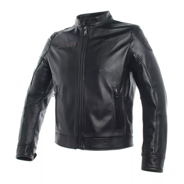 Dainese Legacy Leather Jacket - Black