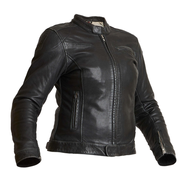 Halvarssons Orsa Leather Ladies Jacket - Black