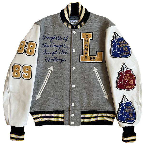 Whitesville 'Lincoln Boxing Club' Varsity Jacket - M