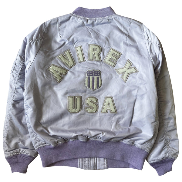 Avirex USA MA1 Bomber Jacket || Pure Leather Jacket