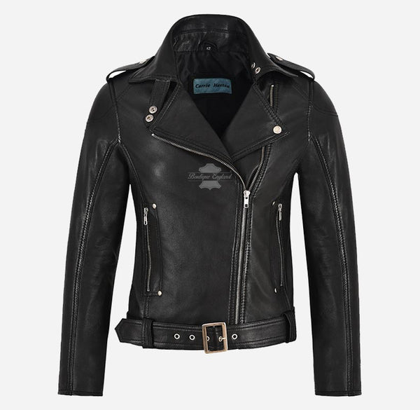 RACH Women's Biker Leather Jacket Casual Leather Jacket