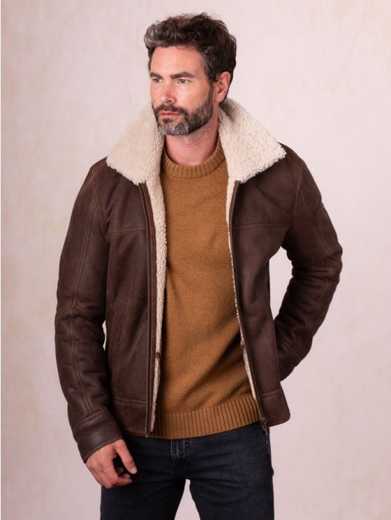Harrier Sheepskin Flying Jacket