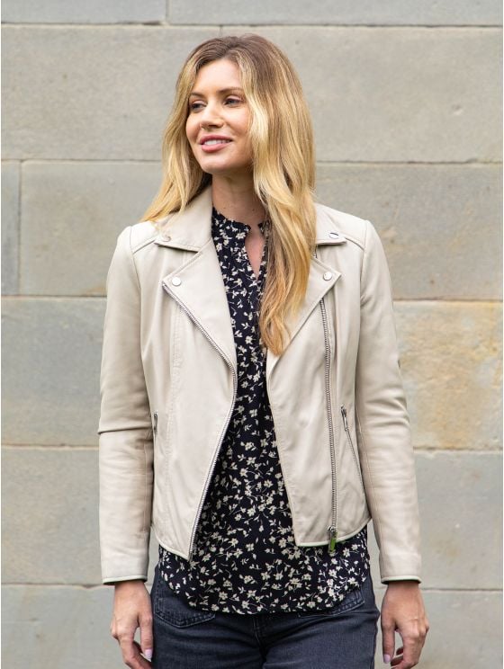 Thirlmere Leather Biker Jacket