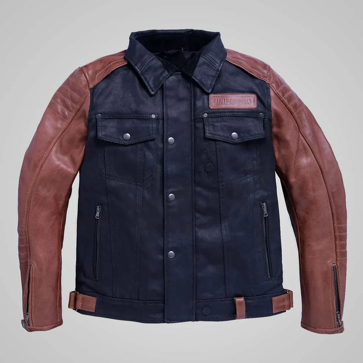 Harley Davidson Jester Armalith Denim Jacket
