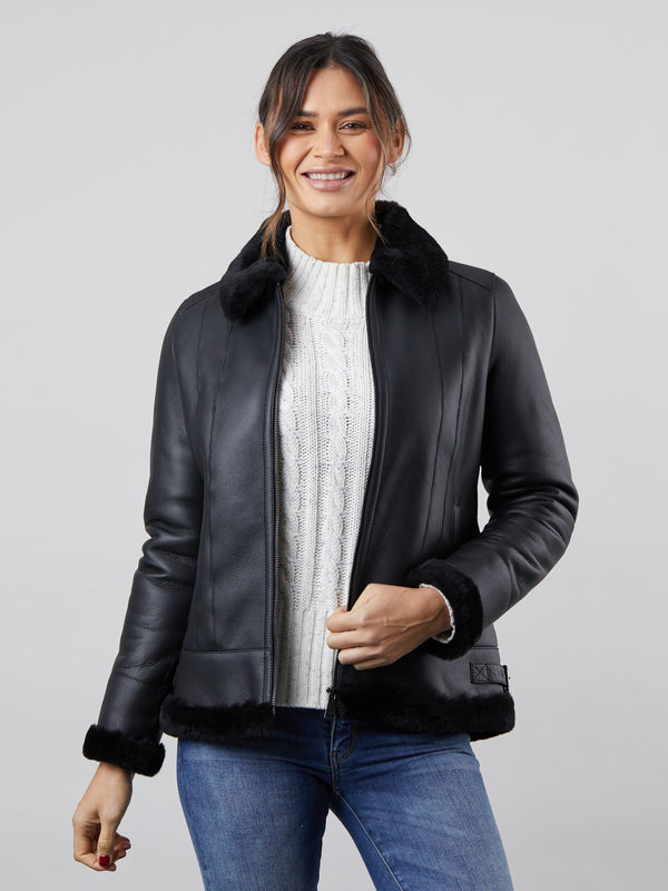 Cartmel Sheepskin Jacket || Pure Leather Jacket
