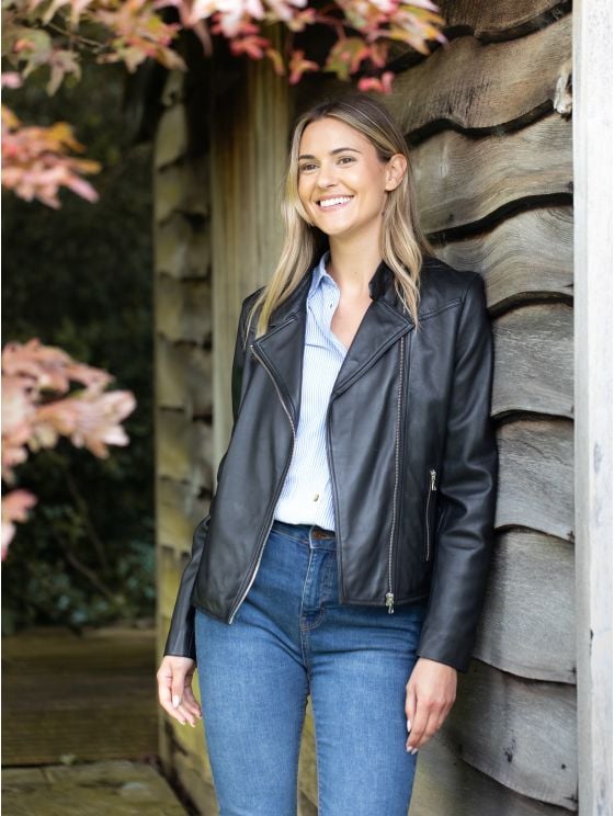 Wetherlam Leather Biker Jacket