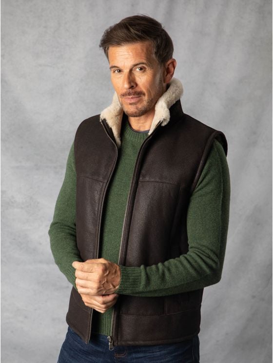 Glasson Sheepskin Gilet