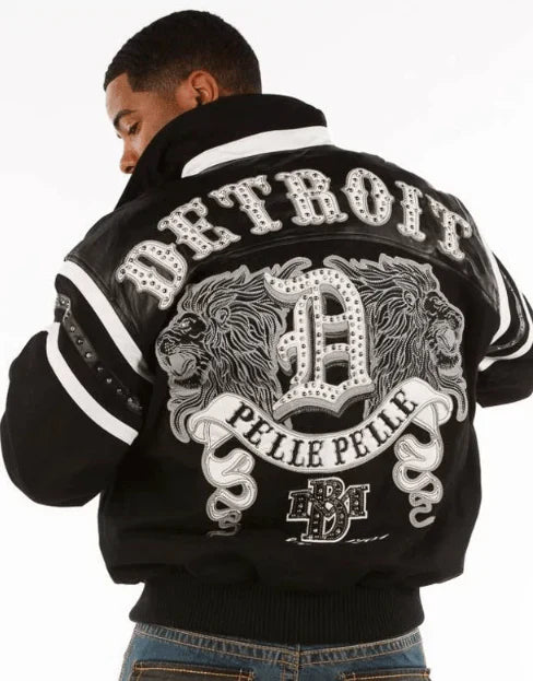 Pelle Pelle Black Detroit City jacket
