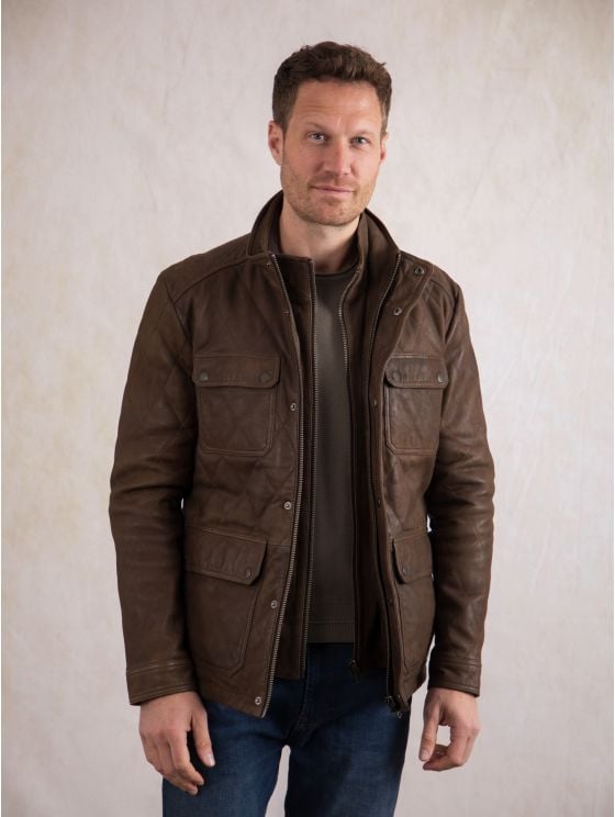 Rusland Leather Jacket