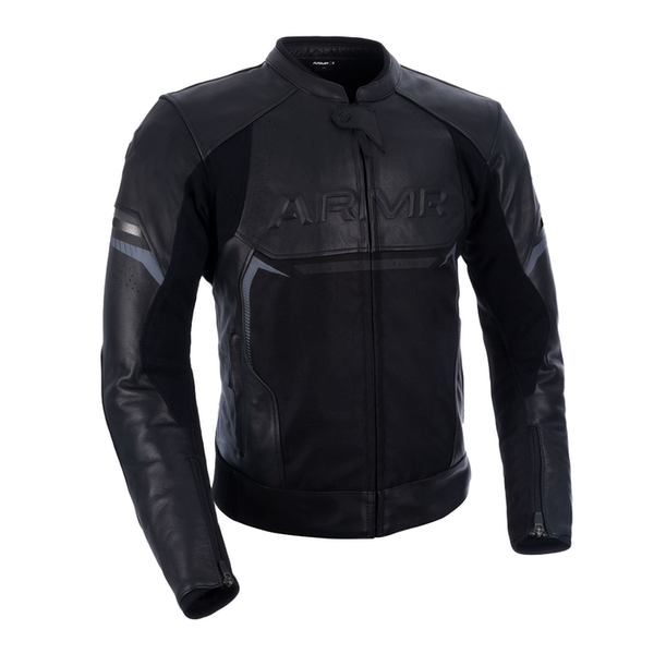 ARMR Raiden 3.0 Leather Jacket - Black | PURE LEATHER JACKET